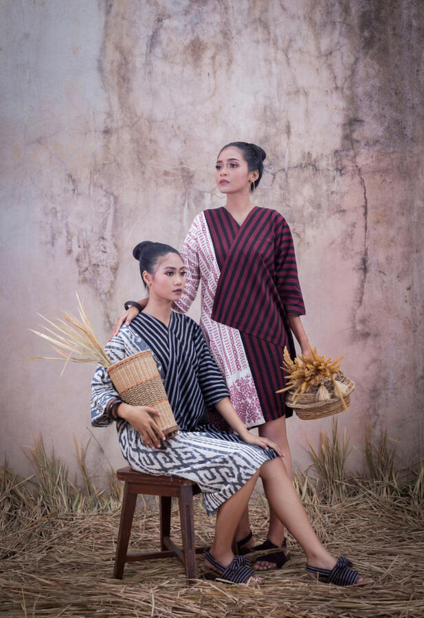 Creative Directing for Ad Campaign project by Margaria Batik "Svarga Etnic"