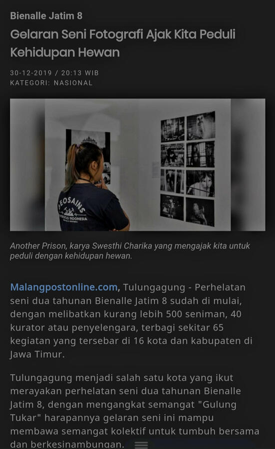 BIennale Jatim 8 "Another Prison"